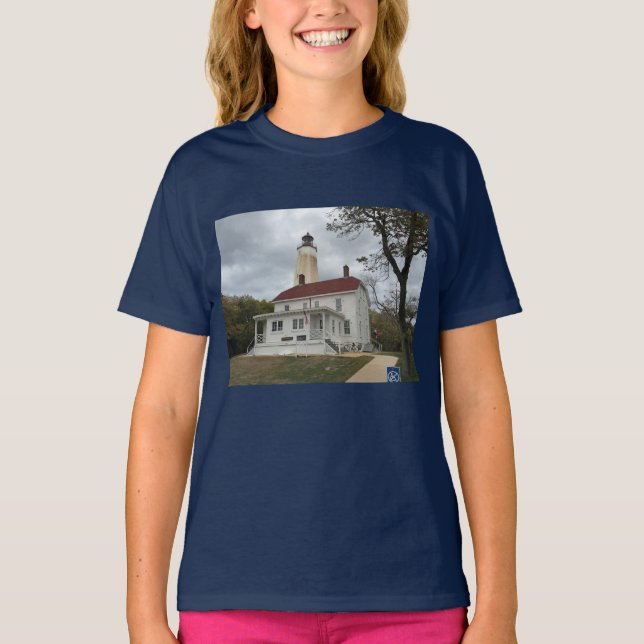 Sandy Hook Leuchtturm T-Shirt (Vorderseite)