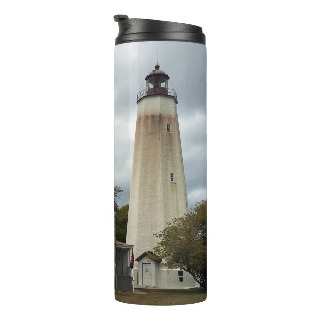 Sandy Hook Leuchtturm Thermosbecher (Nach rechts gedreht)