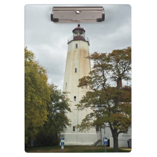 Sandy Hook Lighthouse Klemmbrett