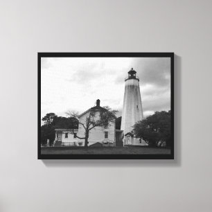 Sandy Hook Lighthouse Leinwanddruck