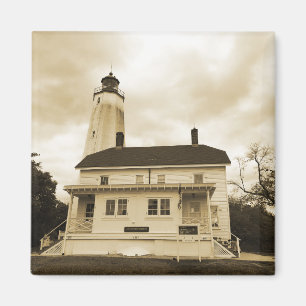 Sandy Hook Lighthouse Magnet