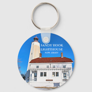 Sandy Hook Lighthouse New Jersey Schlüsselanhänger