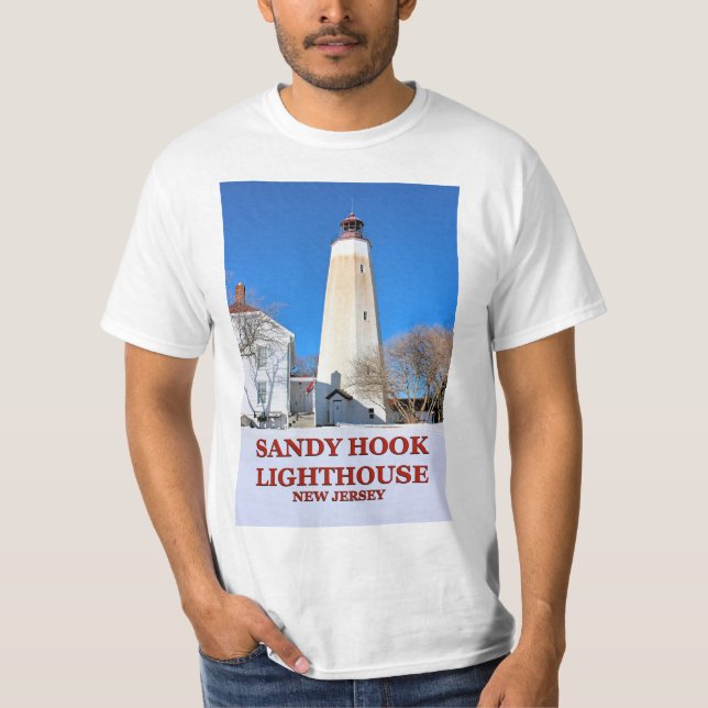 Sandy Hook Lighthouse, New Jersey T - Shirt (Vorderseite)