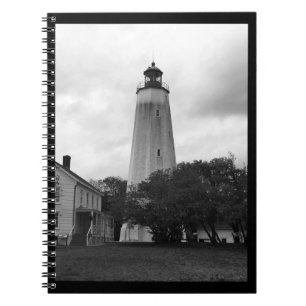 Sandy Hook Lighthouse Notizblock