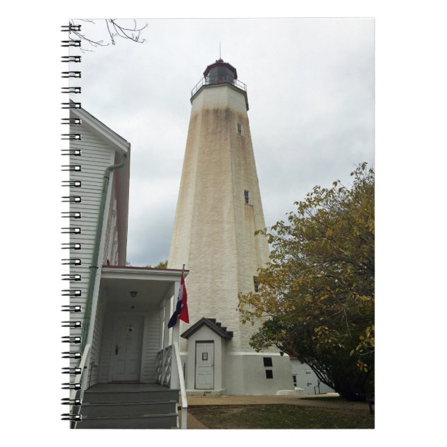 Sandy Hook Lighthouse Notizblock (Vorderseite)
