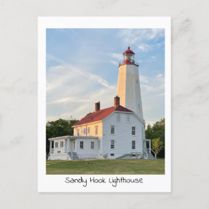 Sandy Hook Lighthouse Postcard Postkarte