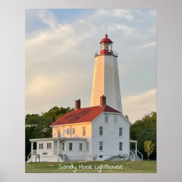 Sandy Hook Lighthouse Poster