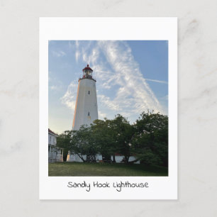 Sandy Hook Lighthouse Postkarte