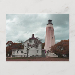 Sandy Hook Lighthouse Postkarte