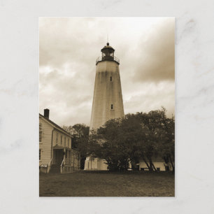 Sandy Hook Lighthouse Postkarte