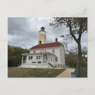 Sandy Hook Lighthouse Postkarte