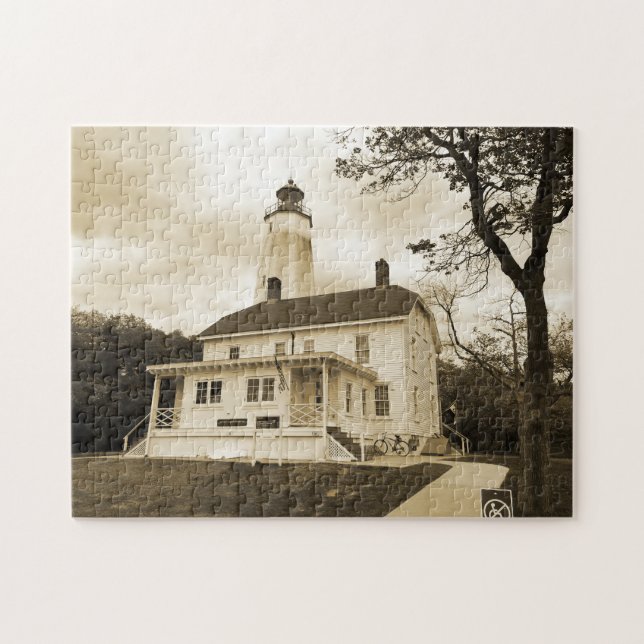 Sandy Hook Lighthouse Puzzle (Horizontal)