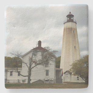 Sandy Hook Lighthouse Steinuntersetzer
