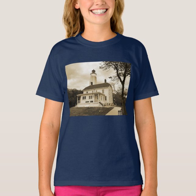 Sandy Hook Lighthouse T-Shirt (Vorderseite)