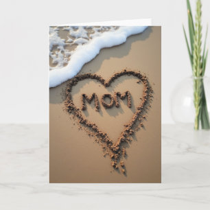 Sandy Mom Herz Szene Karte