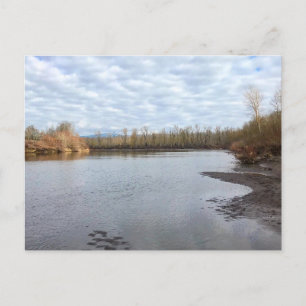 Sandy River, Troutdale, Oregon Poster Mouse Pad Postkarte