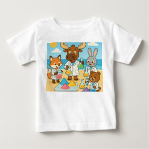 Sandy Science Squad – Smartes und sonniges T-Shirt