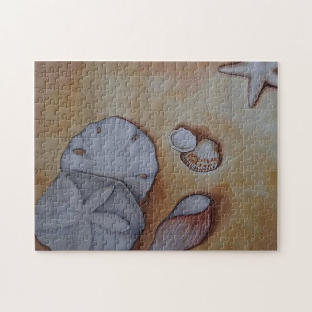 Sandy Seashells Puzzle (Horizontal)