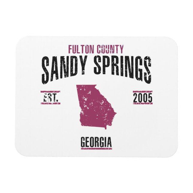 Sandy Springs Magnet (Horizontal)