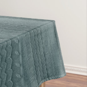 Sandy-Strand-Autoreifen-Spur aquamarin Tischdecke