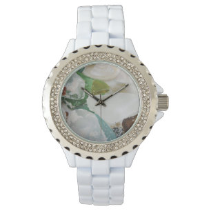 Sandy-Strand-kundenspezifisches diamante de Armbanduhr