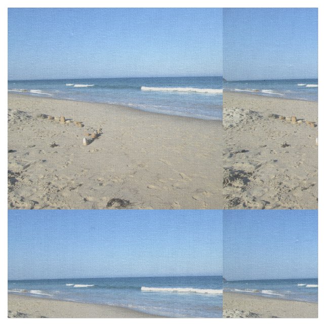 Sandy-Strand Stoff (Nahaufnahme)