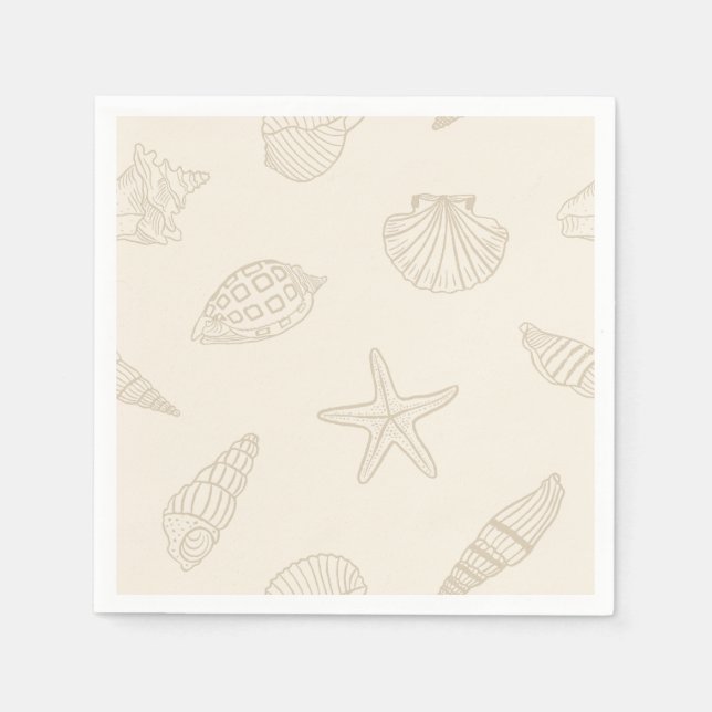 Sandy Taupe Serviette (Vorderseite)