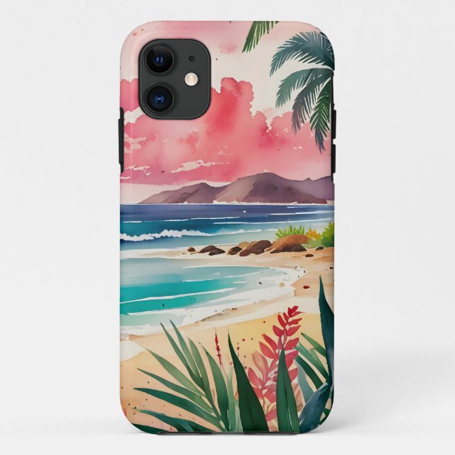 Sandy Toes Case-Mate iPhone Hülle (Rückseite)