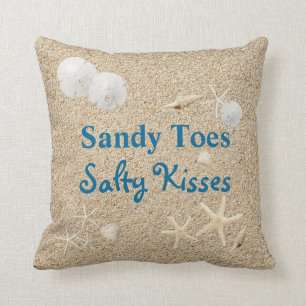 Sandy Toes salziges Kuss-Kissen Kissen