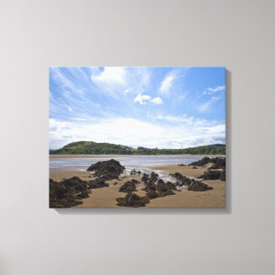 Sandyhills Strand, Schottland Leinwanddruck
