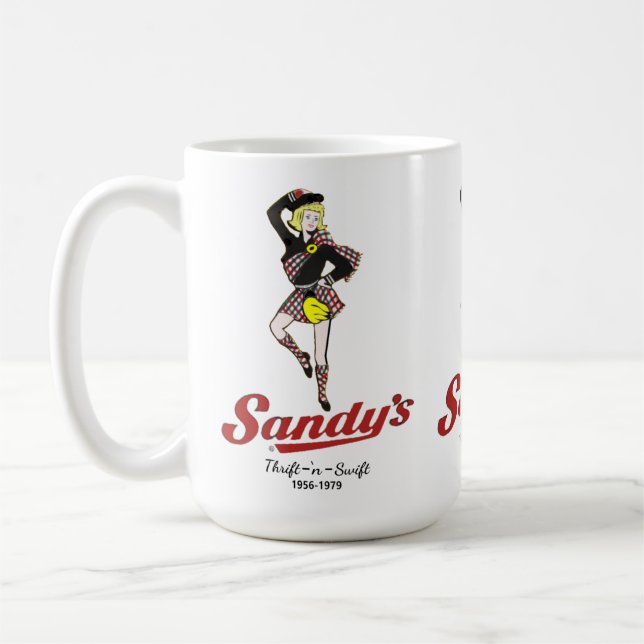 Sandys Drive-In Kaffeetasse (Links)