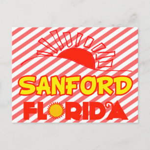 Sanford, Florida Postkarte