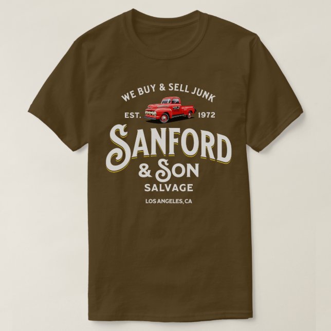 Sanford Son Salvage Wir kaufen und verkaufen Junk  T-Shirt (Design vorne)