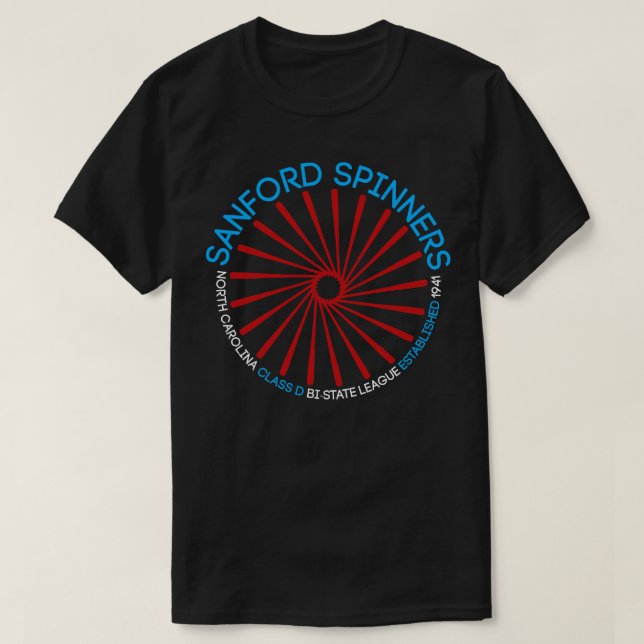 Sanford Spinners T-Shirt (Design vorne)