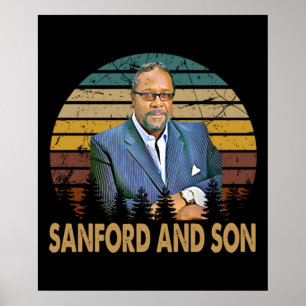 sanford und son gifart Vintag Retro Poster