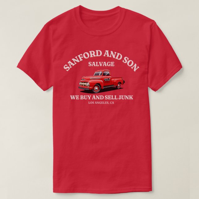 Sanford und Son Salvage Wir kaufen und verkaufen M T-Shirt (Design vorne)