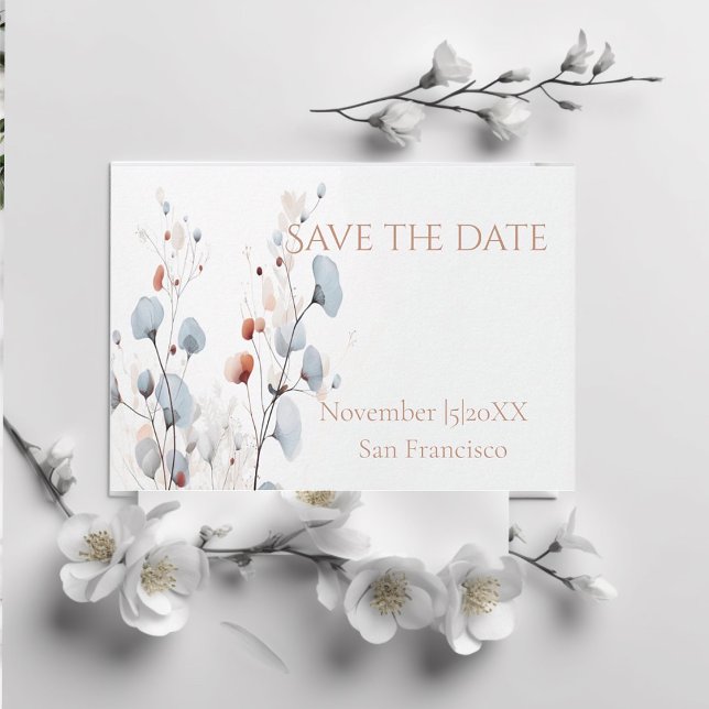 sanft blumenelegant Save the Date (Von Creator hochgeladen)