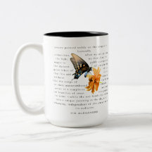 „Sanft gemalte Poesie“ – Tasse von H.G. Alexandre