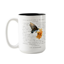 „Sanft gemalte Poesie“ – Tasse von H.G. Alexandre