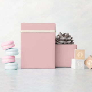 Sanft Rosa Einfarbig Geschenkpapier