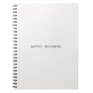 Sanft Werdendes Notizbuch – Elegantes Minimalistis Notizblock
