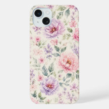 Sanfte Aquarell-Pfingstrose-Floral