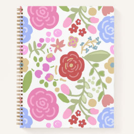 Sanfte Blumen Notizbuch