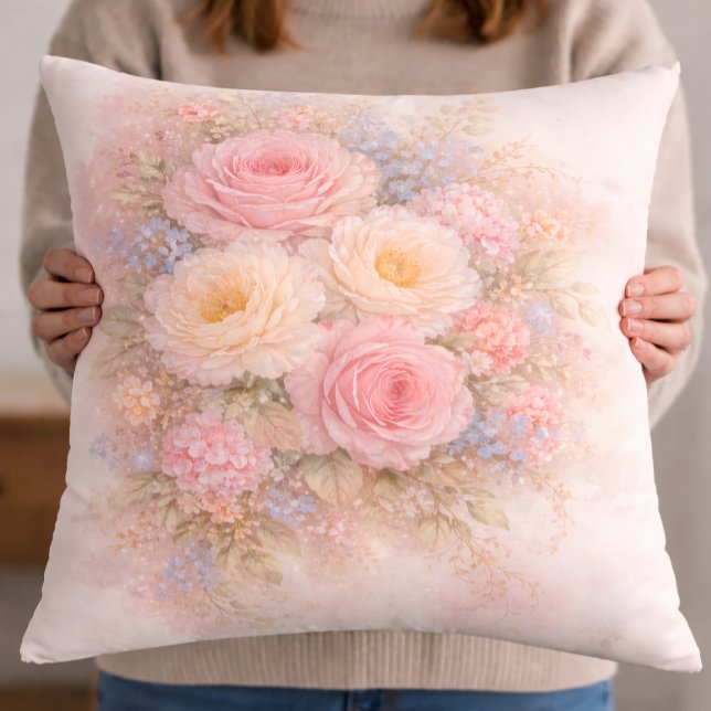 Sanfte Blüten-Träume  Kissen (Von Creator hochgeladen)