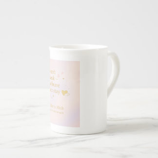 Sanfte Courage – Pastell-Inspirations-Tasse Prozellantasse
