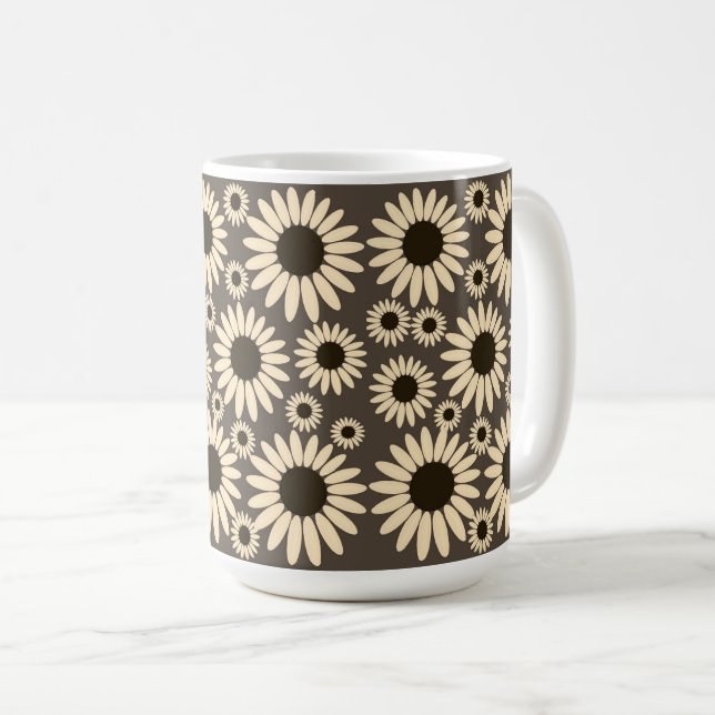 Sanfte Empress Florals Braune Kaiserin Kaffeetasse (VorderseiteRechts)