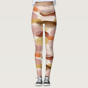 Sanfte erdige Abstraktion (4) Leggings