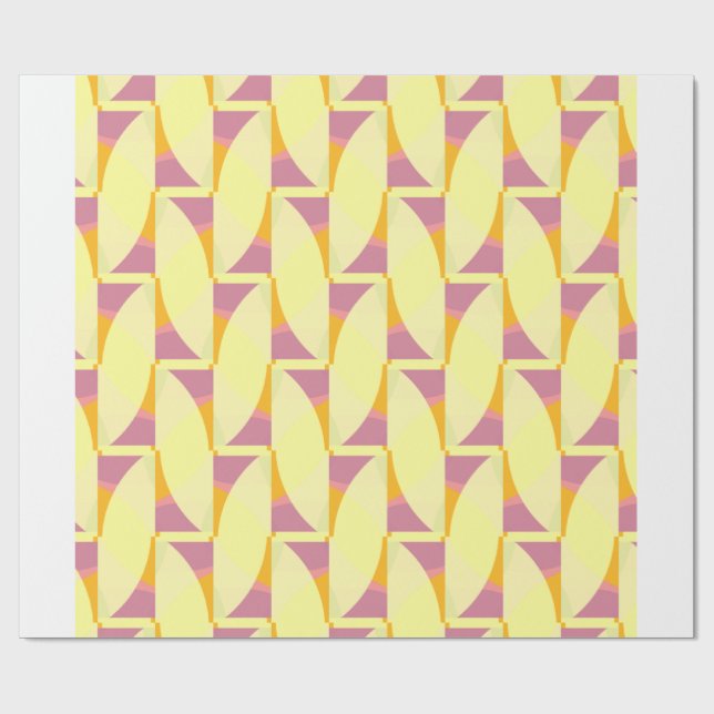 sanfte Farben Geschenkpapier (Flach)