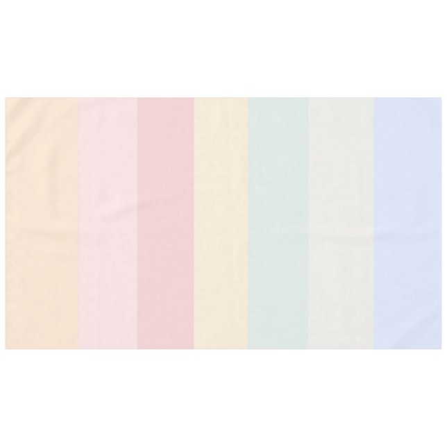Sanfte Farben  Tischdecke (Vorderseite (Horizontal))