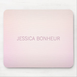 Sanfte Farben, verblassender Ombre Mousepad